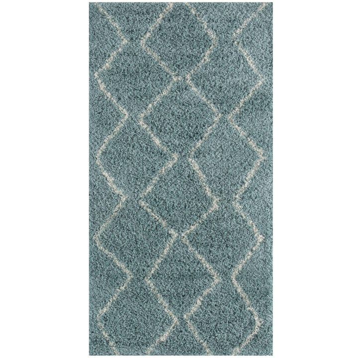 Moroccan-style thick shaggy rug, With a deep 30 mm pile, non-shedding, pet-friendly