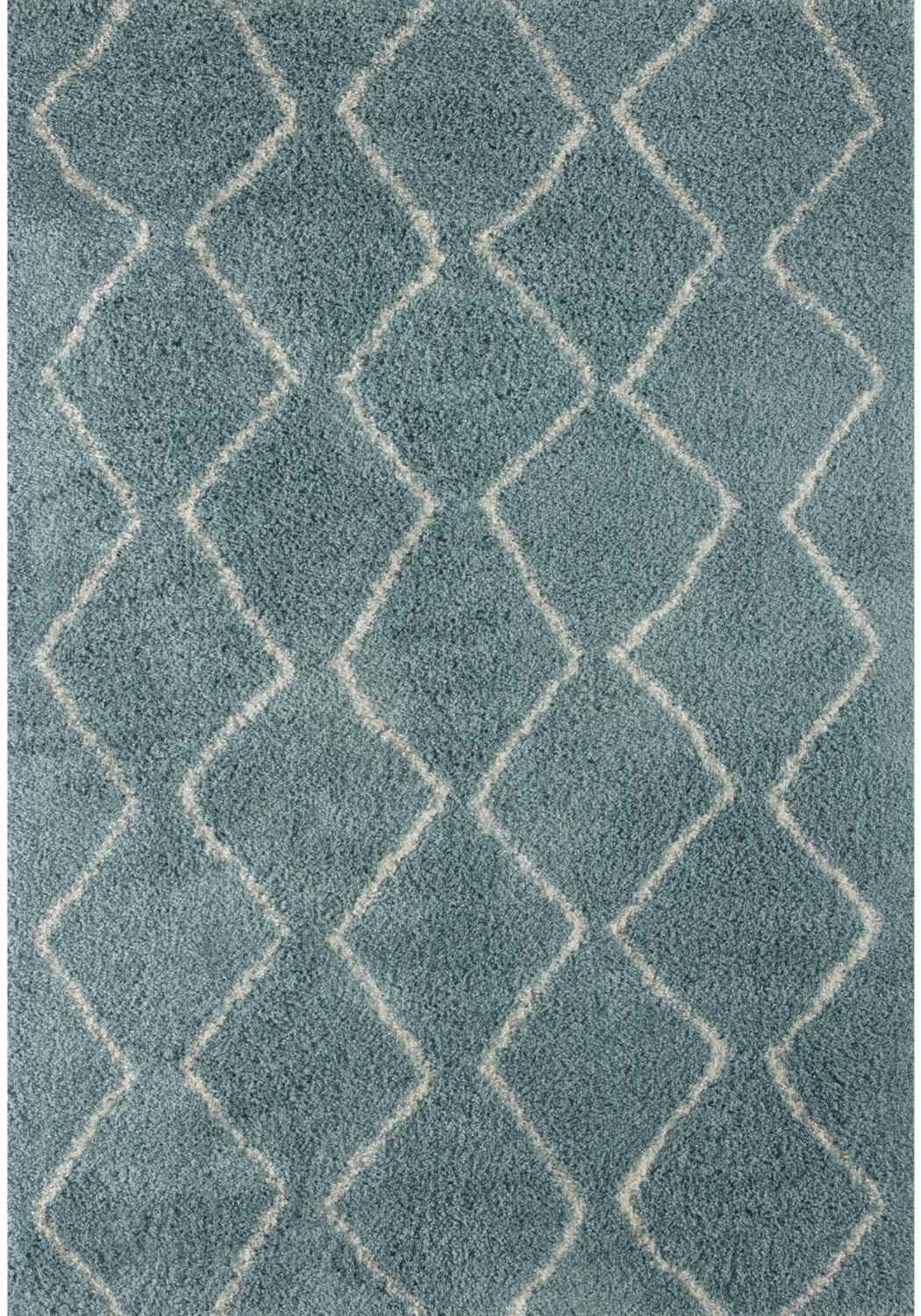 Moroccan-style thick shaggy rug, With a deep 30 mm pile, non-shedding, pet-friendly