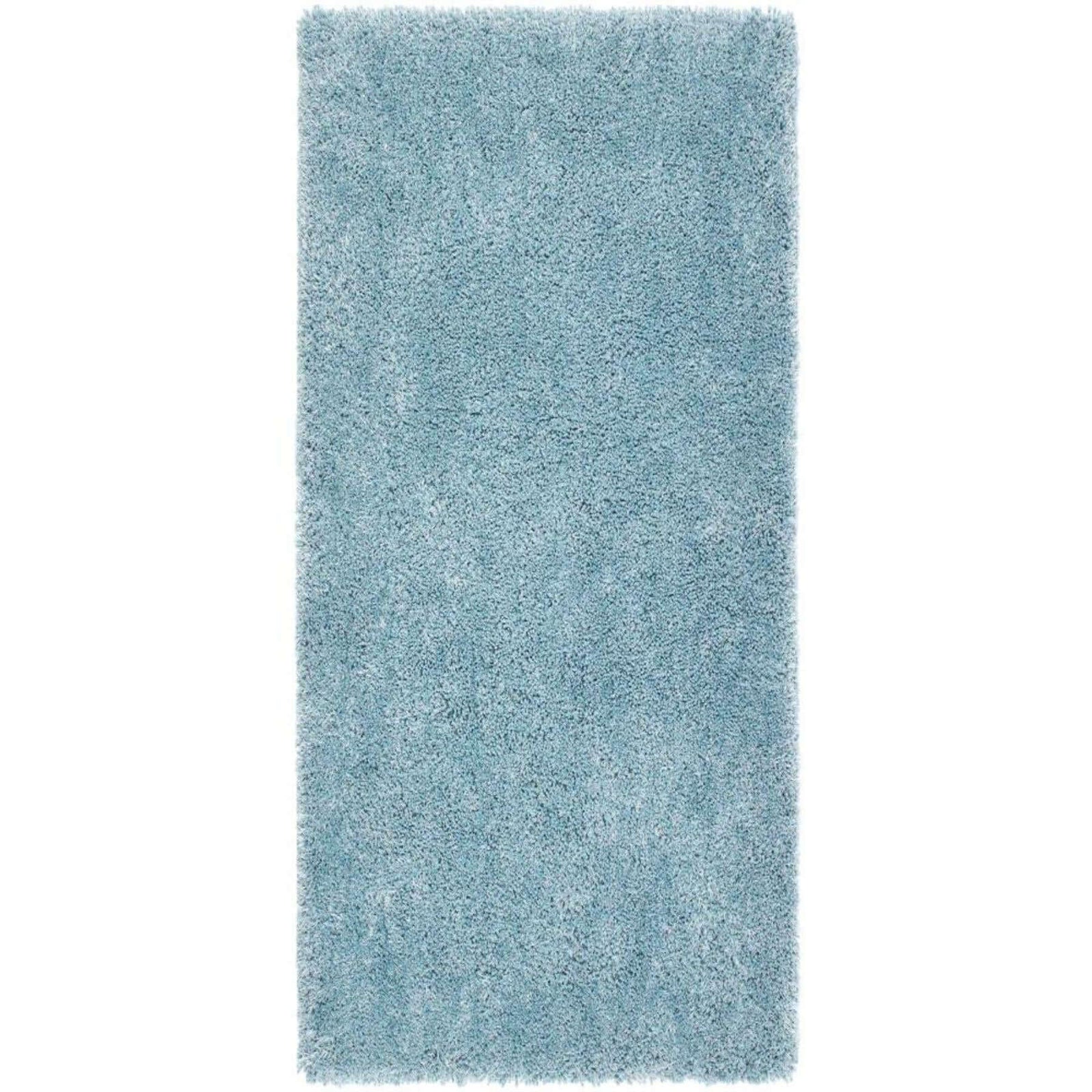 Chicago Duck Egg Blue Shaggy Rug | Luxurious | The Rugs