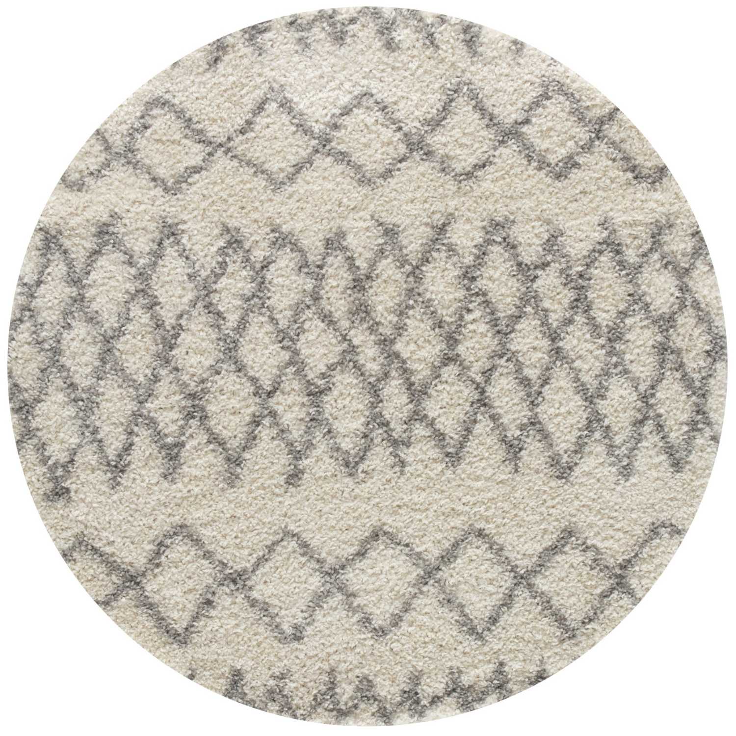Moroccan Grey Ivory colours rug non-shedding, pet-friendly, and easy to clean