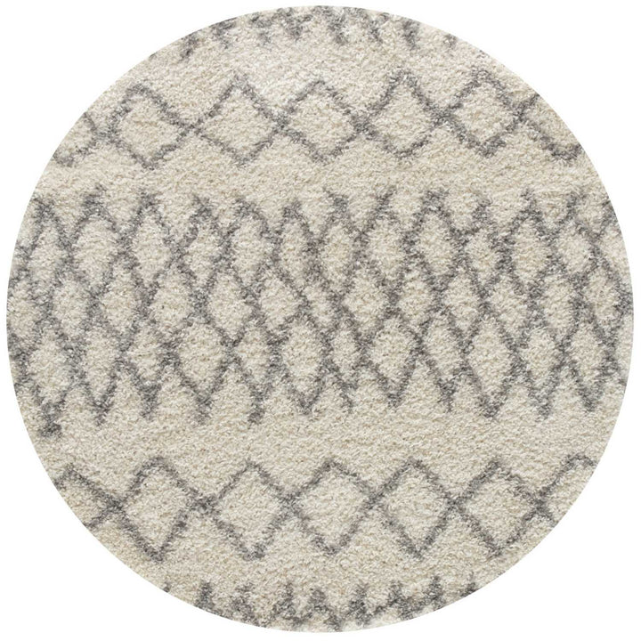 Moroccan Grey Ivory colours rug non-shedding, pet-friendly, and easy to clean