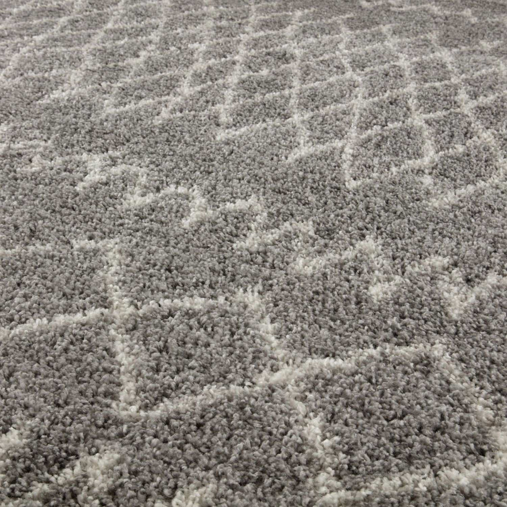 Moroccan-style thick shaggy rug 30 mm pile, non-shedding, pet-friendly