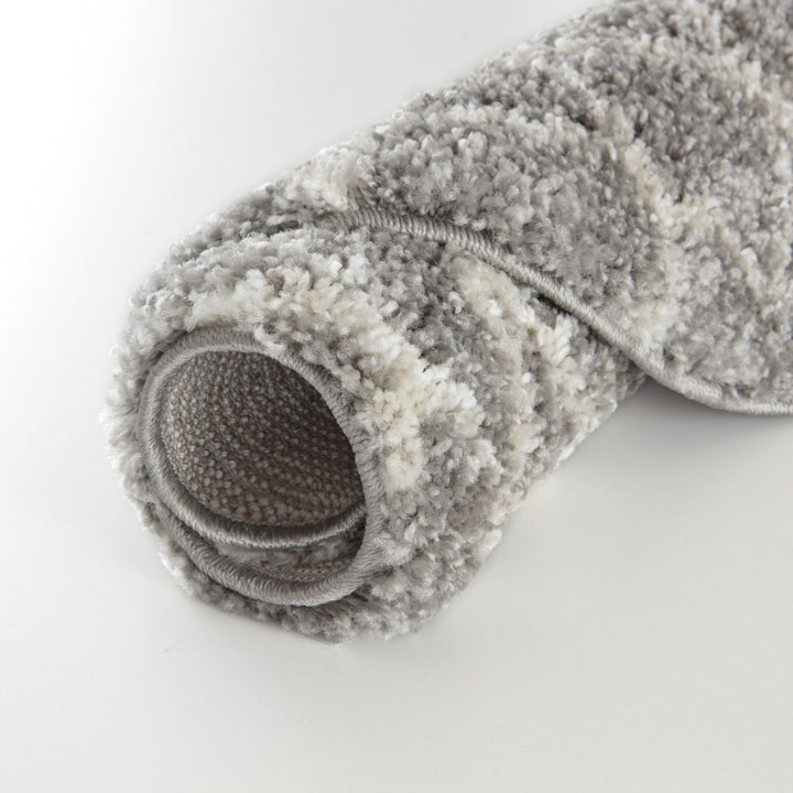 Moroccan-style thick shaggy rug 30 mm pile, non-shedding, pet-friendly