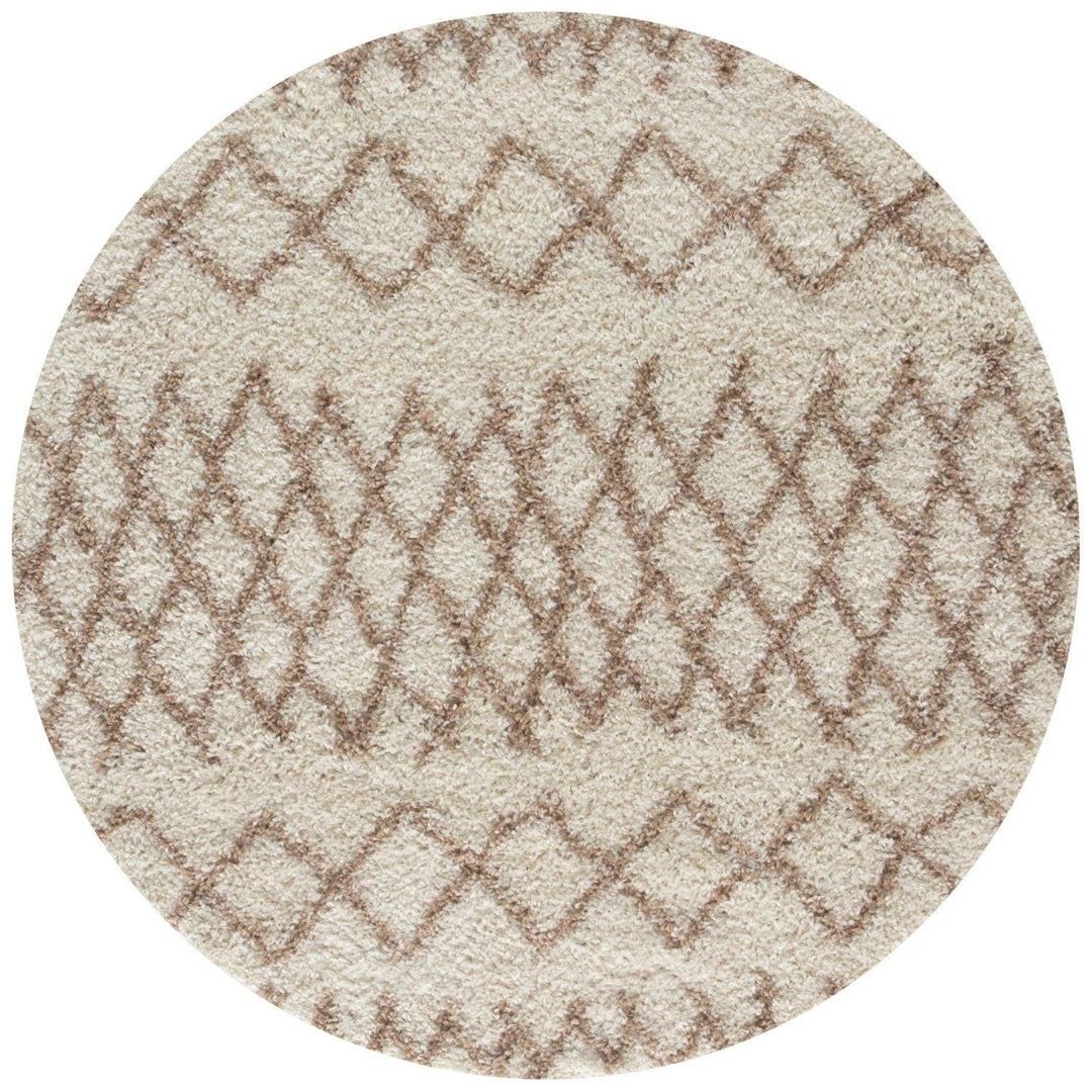 Moroccan Beige Ivory rug non-shedding, pet-friendly, and easy to clean