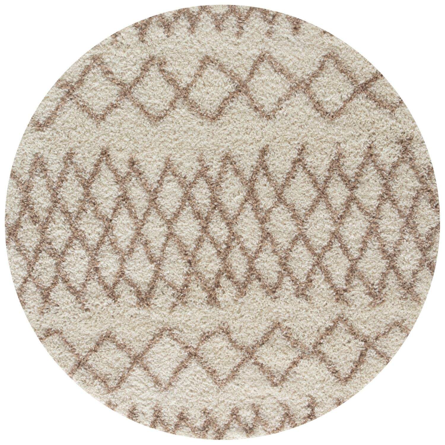 Moroccan Beige Ivory rug non-shedding, pet-friendly, and easy to clean