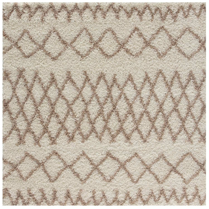 Moroccan Beige Ivory rug non-shedding, pet-friendly, and easy to clean
