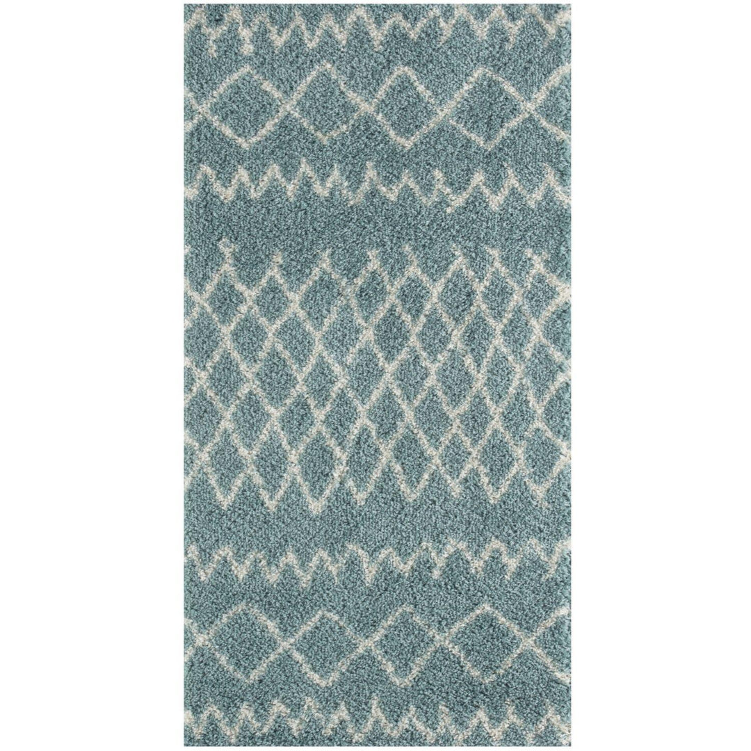 Moroccan shaggy rug rich texture and elegant design floor-heating compatible