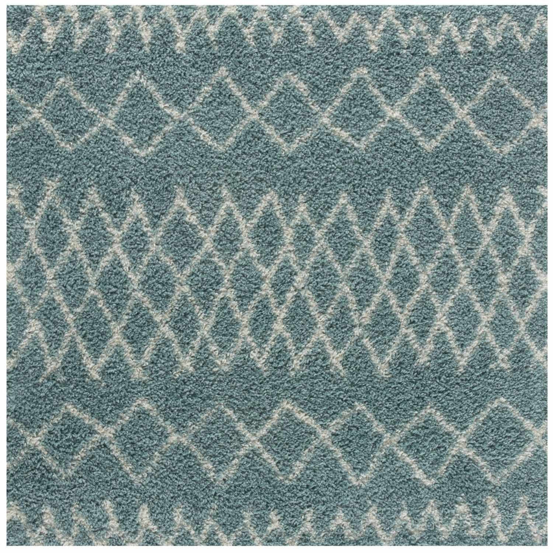 Moroccan shaggy rug rich texture and elegant design floor-heating compatible