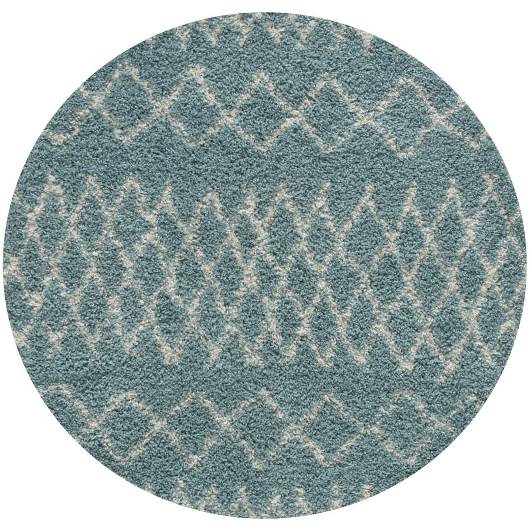 Moroccan shaggy rug rich texture and elegant design floor-heating compatible