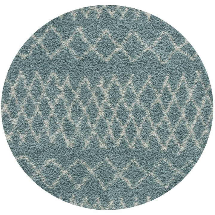 Moroccan shaggy rug rich texture and elegant design floor-heating compatible