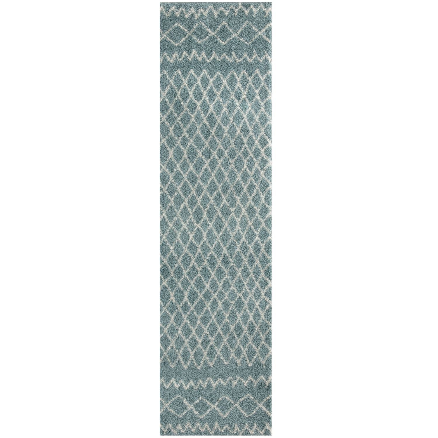 Moroccan shaggy rug rich texture and elegant design floor-heating compatible