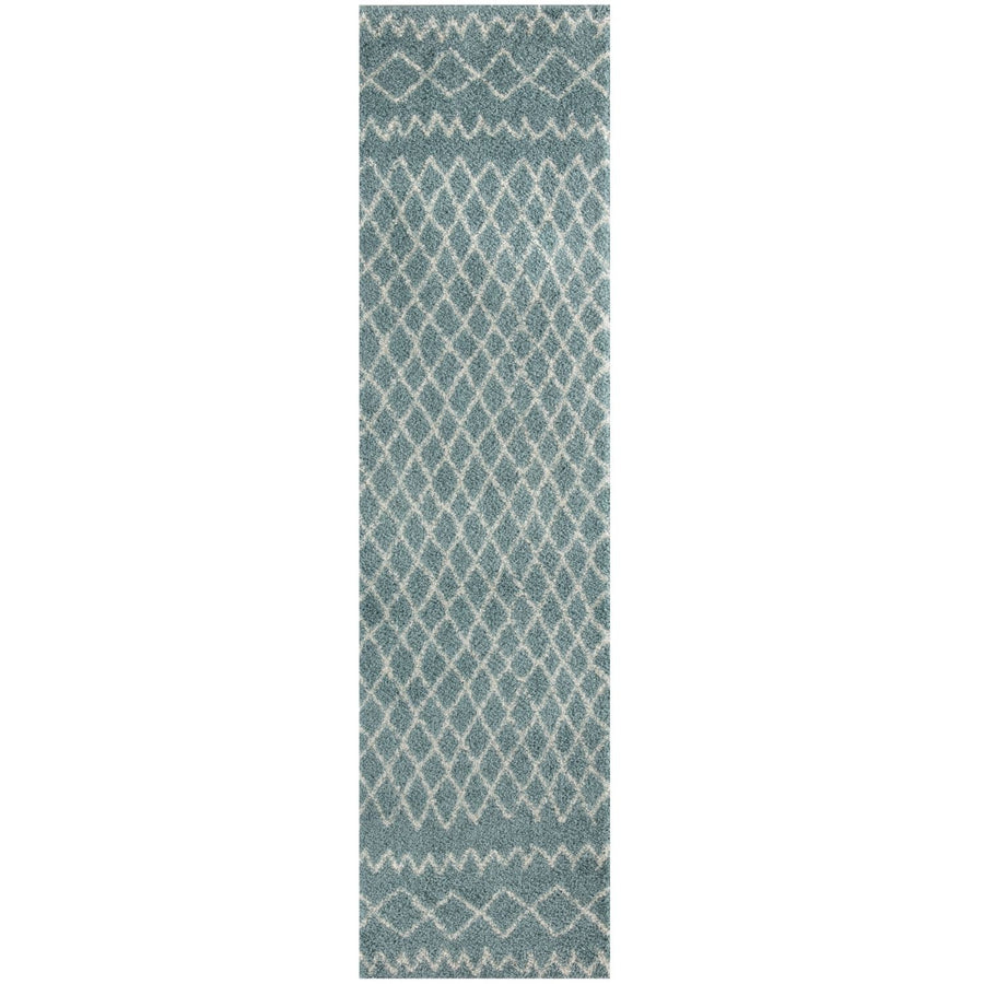 Moroccan shaggy rug rich texture and elegant design floor-heating compatible