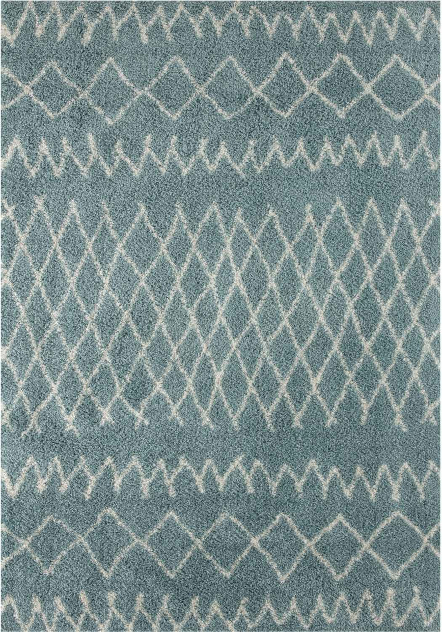 Moroccan shaggy rug rich texture and elegant design floor-heating compatible