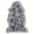 Genuine Grey Sheepskin Faux Fur Rug | Luxurious Home Decor