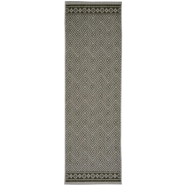 County Geo Grey Indoor/Outdoor Rug | 11344A