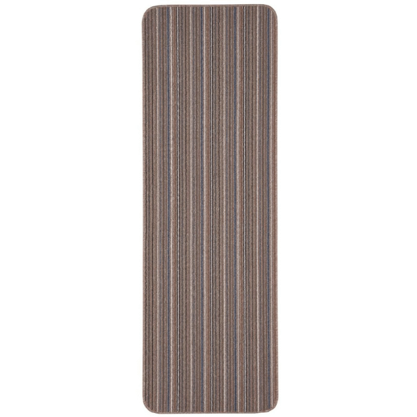 Stockholm Mocha/Blue Washable Mat