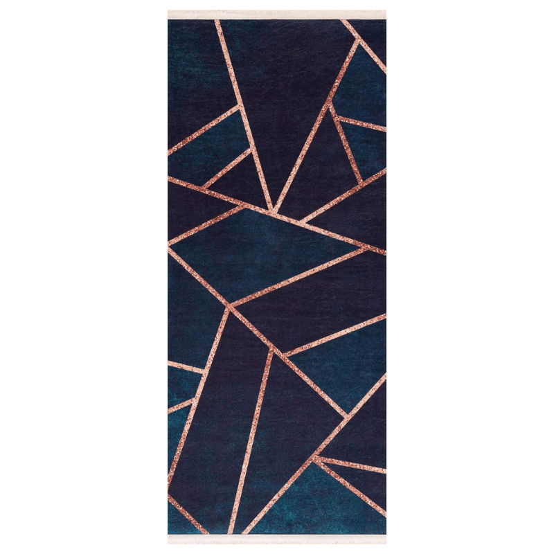 Machine Washable Rugs | Caimas Collection in Blue | The Rugs