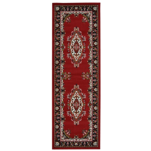 Maestro Collection Traditional Design Rug in Red