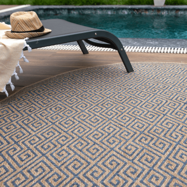 Nature Blue Outdoor Rug | 5100B
