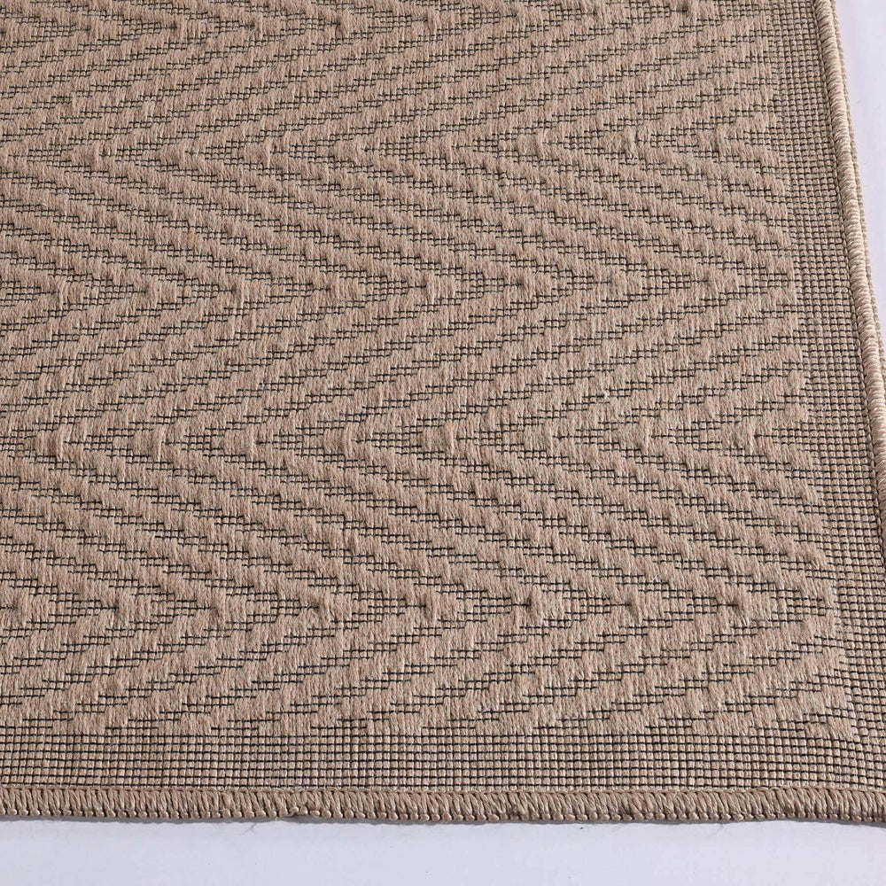 Beige Jute-Look Washable Rugs | Stylish & Easy-Clean