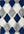 3D Navy Geometric Shaggy Rug | Visual Luxury | The Rugs