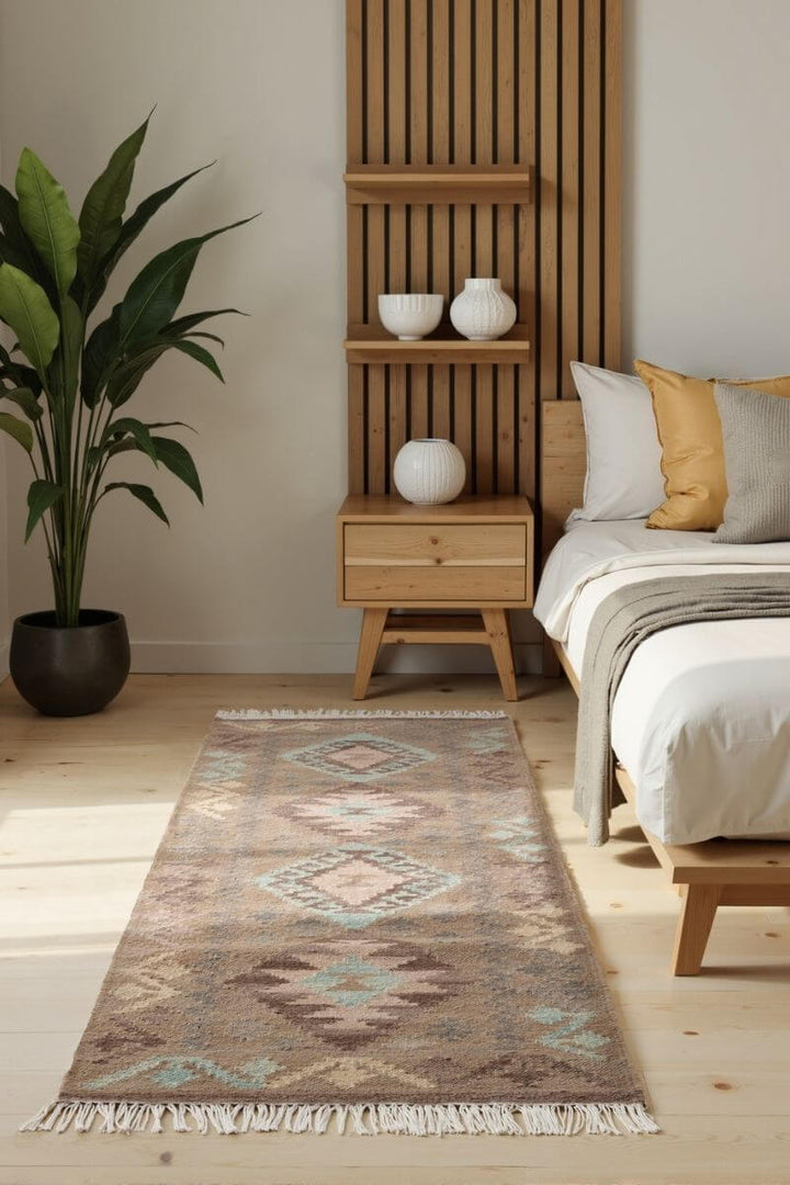 The Rugs Kamal Afghan Kelim Rug - Handwoven