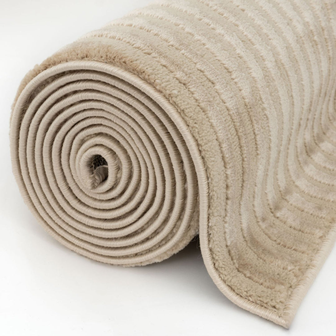 The Rugs Desert Beige Area Rug | Soft & Durable Home Decor