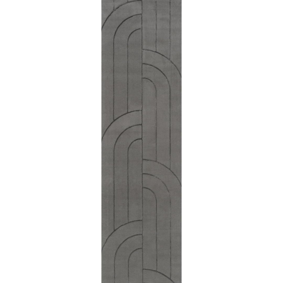 The Rugs Rug Flint in Grey |Soft & Durable| Aura Collection