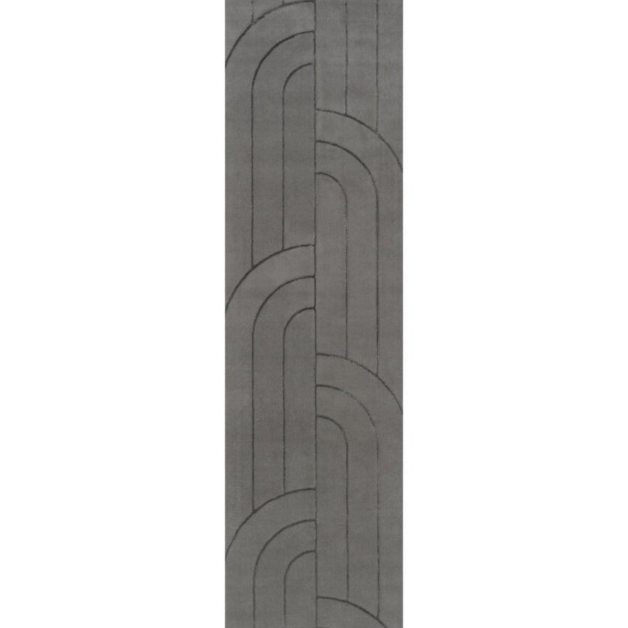 The Rugs Rug Flint in Grey |Soft & Durable| Aura Collection