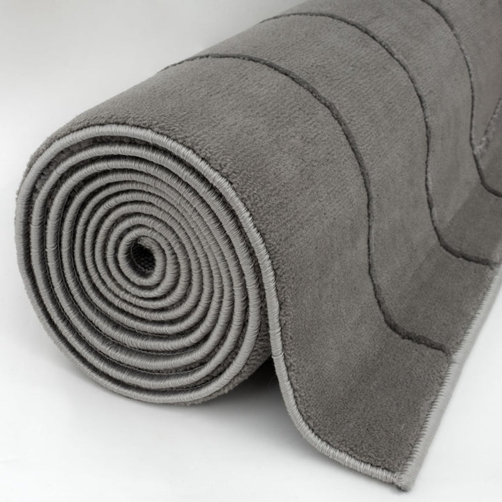 The Rugs Rug Flint in Grey |Soft & Durable| Aura Collection