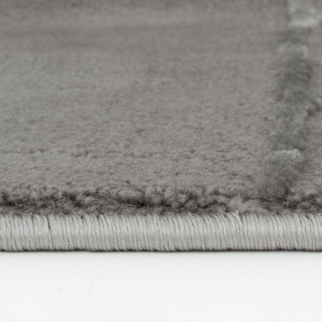 The Rugs Rug Flint in Grey |Soft & Durable| Aura Collection