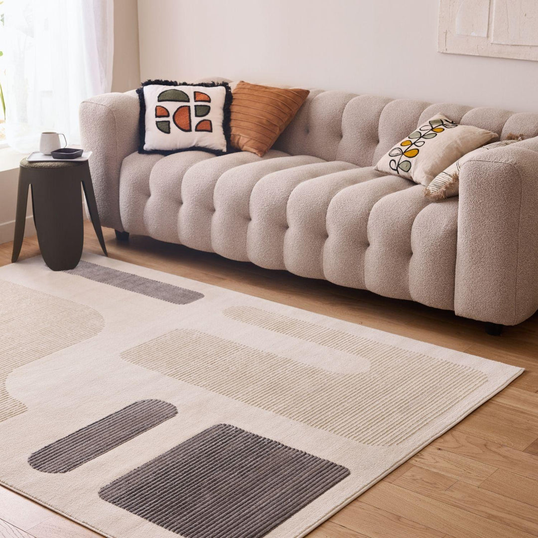 The Rugs Glide in Grey Area Rug | Premium Home Decor