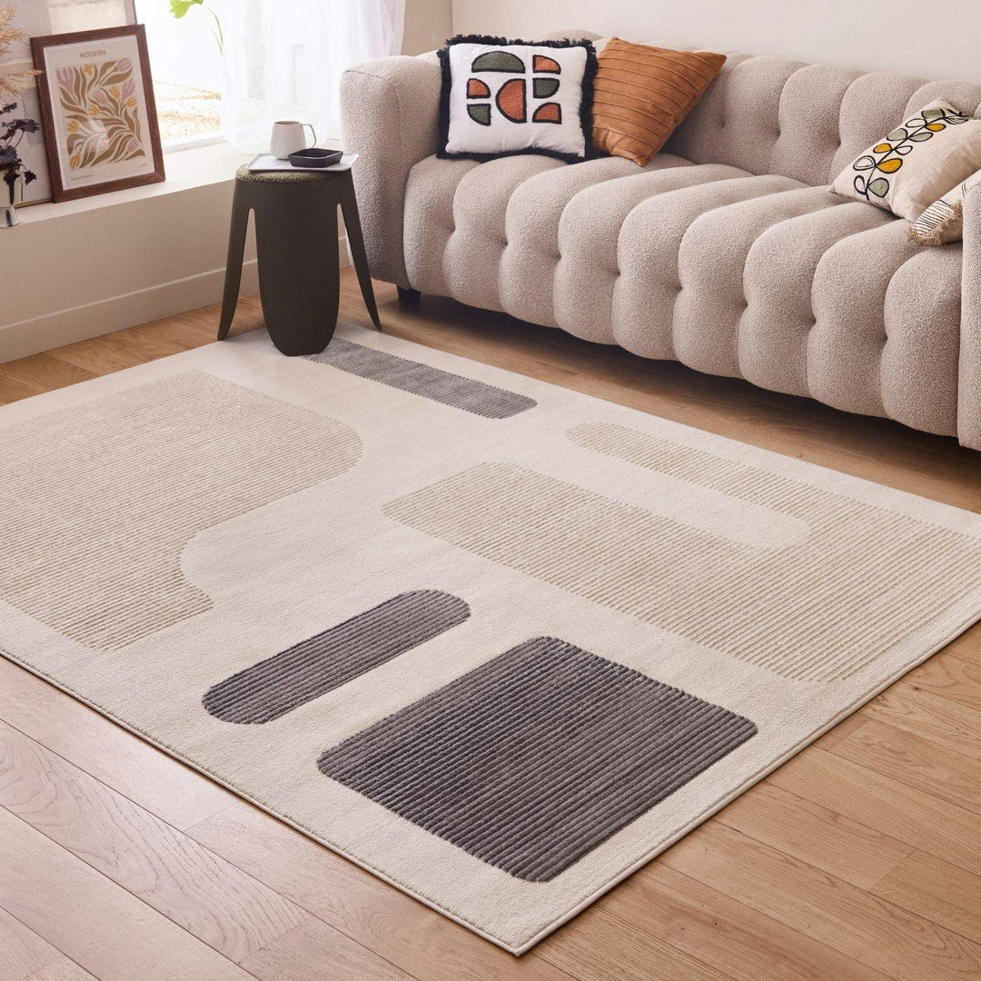 The Rugs Glide in Grey Area Rug | Premium Home Decor