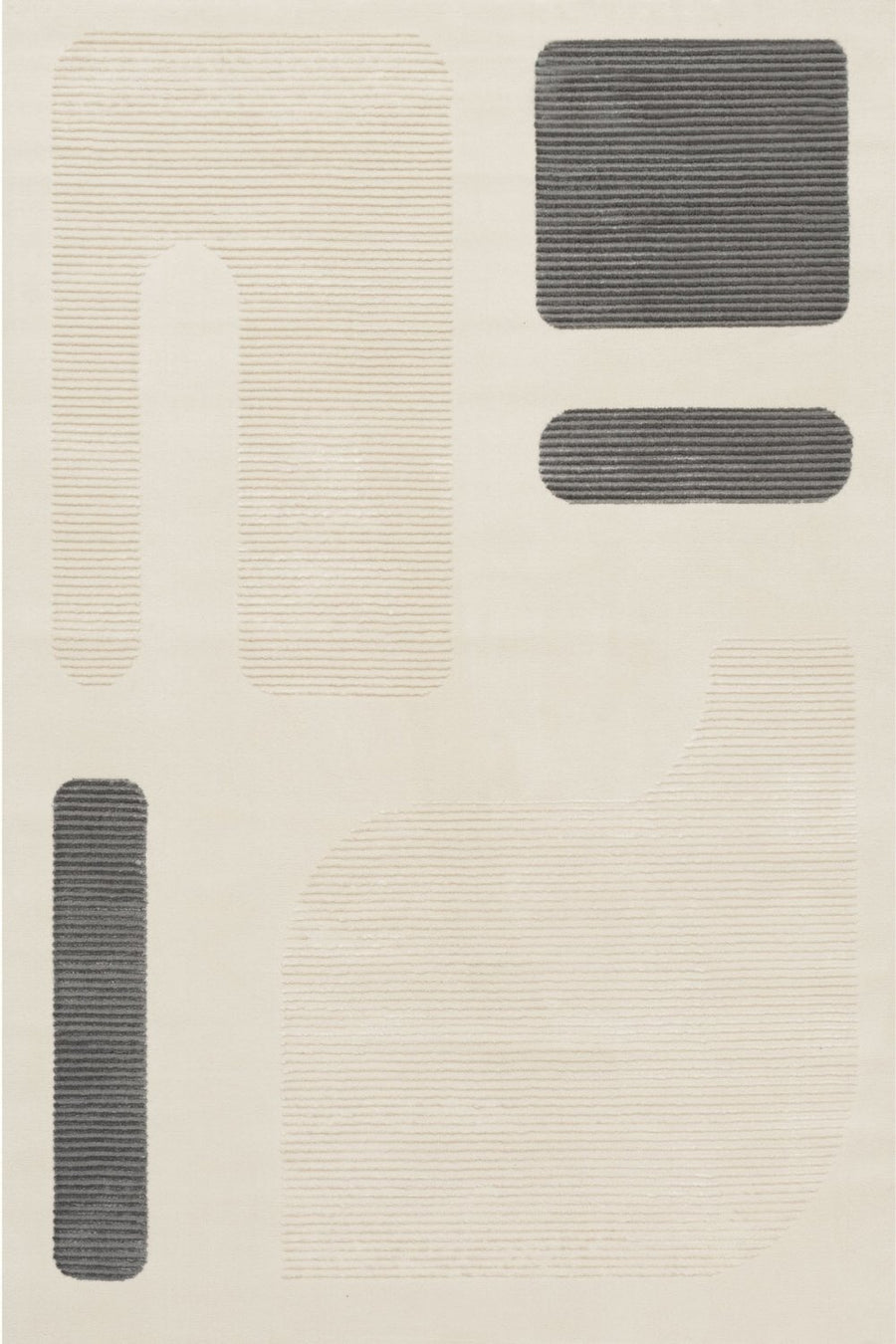 The Rugs Glide in Grey Area Rug | Premium Home Decor