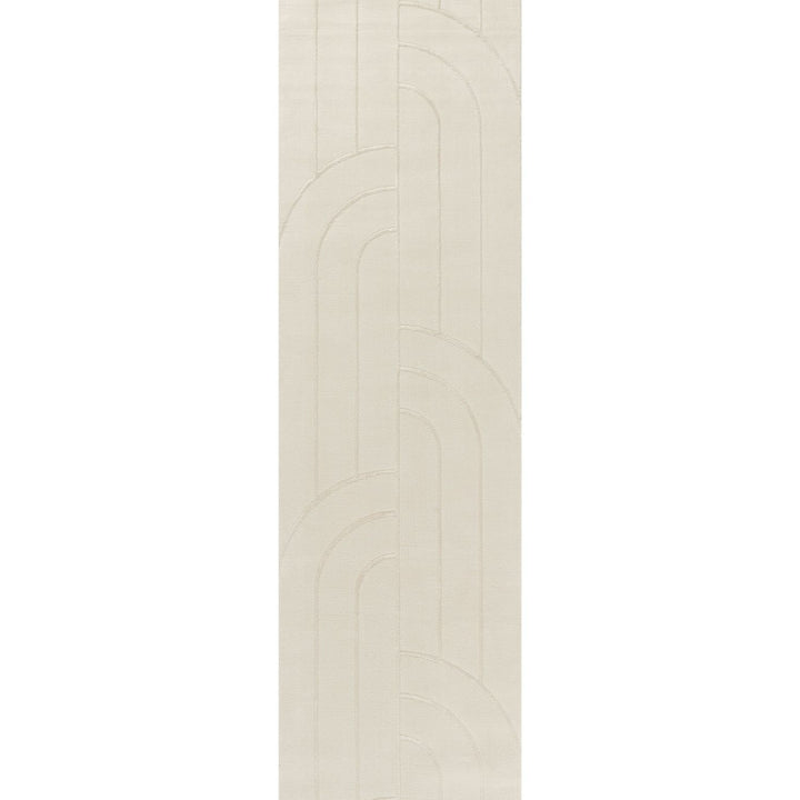 The Rugs Rug Halo in Cream |Soft & Durable| Aura Collection