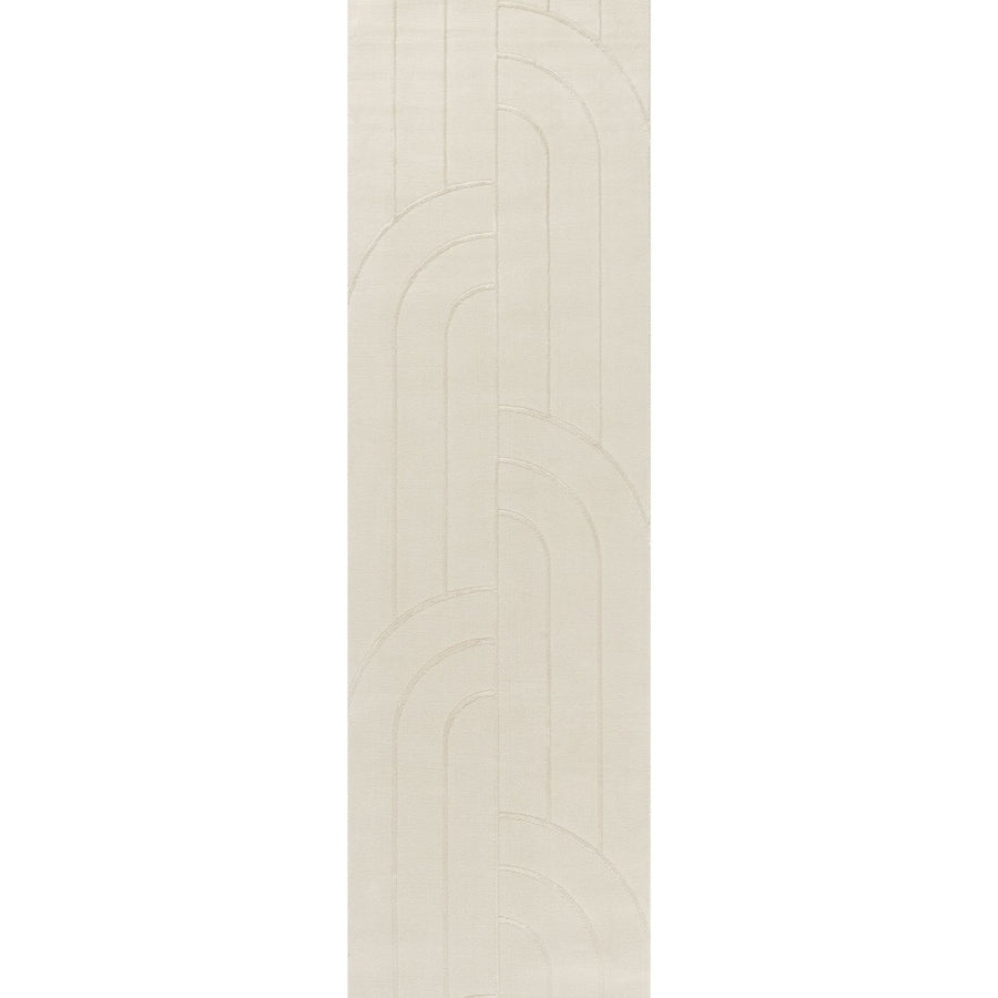 The Rugs Rug Halo in Cream |Soft & Durable| Aura Collection