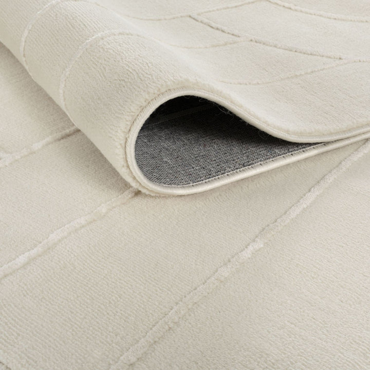The Rugs Rug Halo in Cream |Soft & Durable| Aura Collection