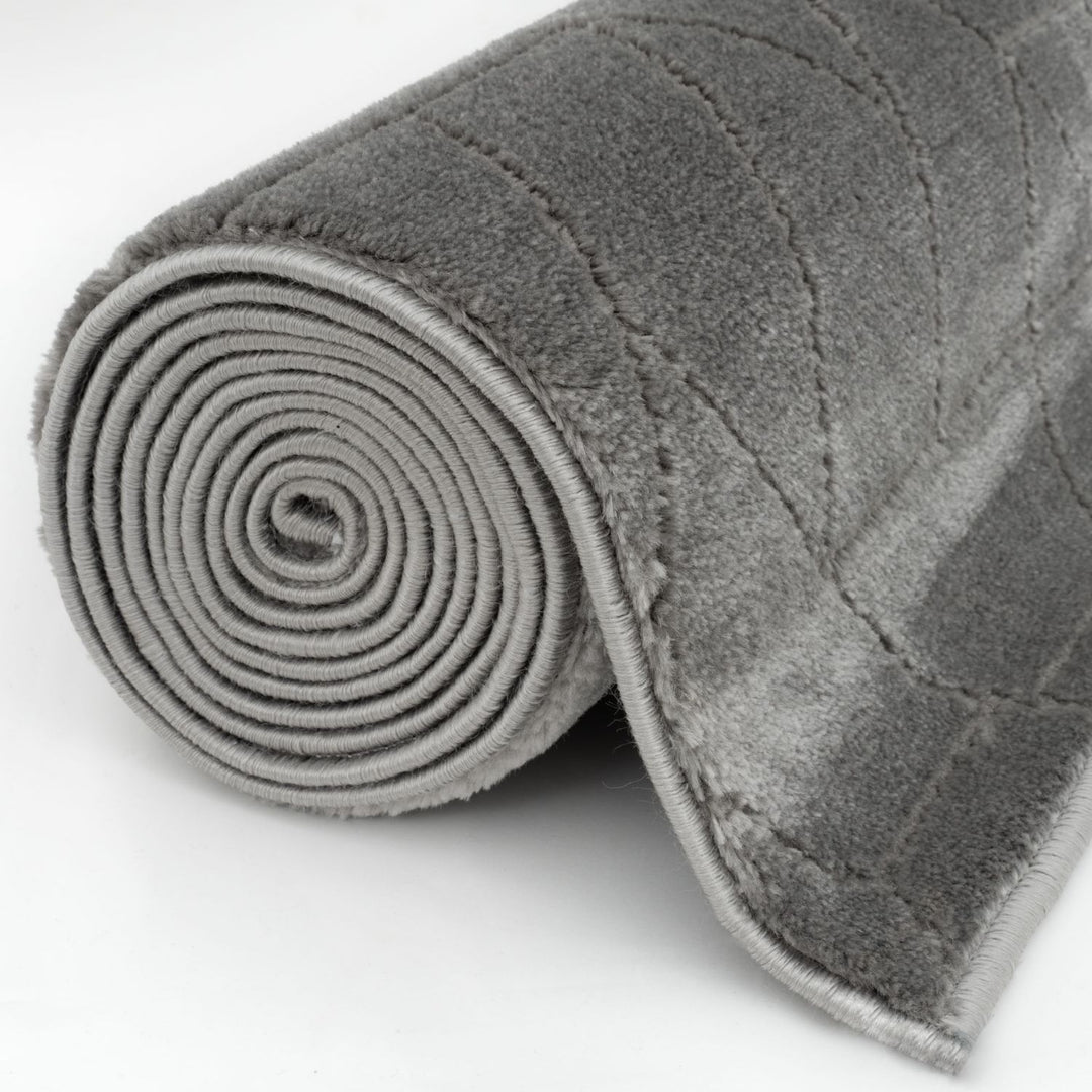 The Rugs Monolith Grey Area Rug | Soft & Stain-Resistant