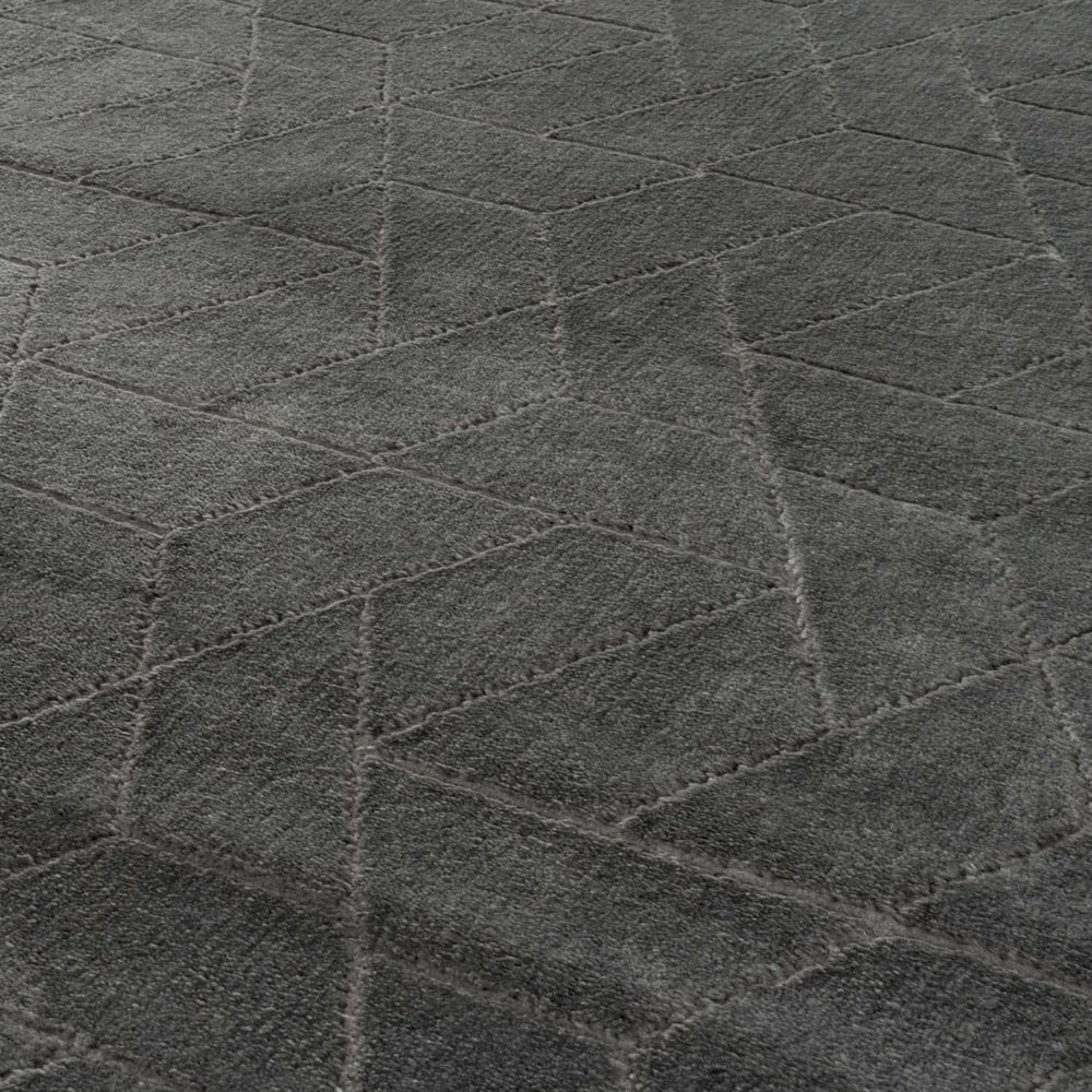 The Rugs Monolith Grey Area Rug | Soft & Stain-Resistant