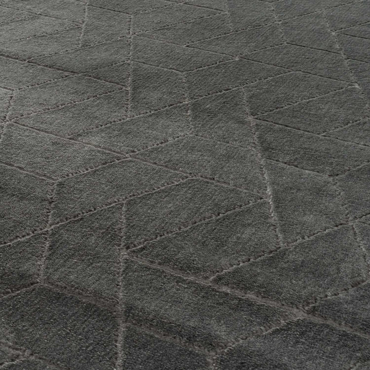 The Rugs Monolith Grey Area Rug | Soft & Stain-Resistant