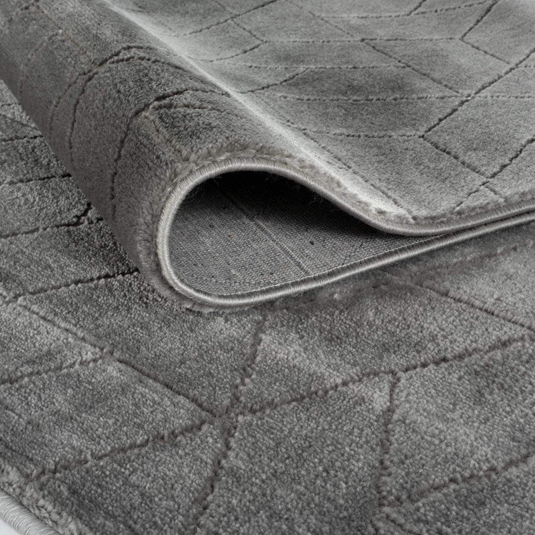 The Rugs Monolith Grey Area Rug | Soft & Stain-Resistant