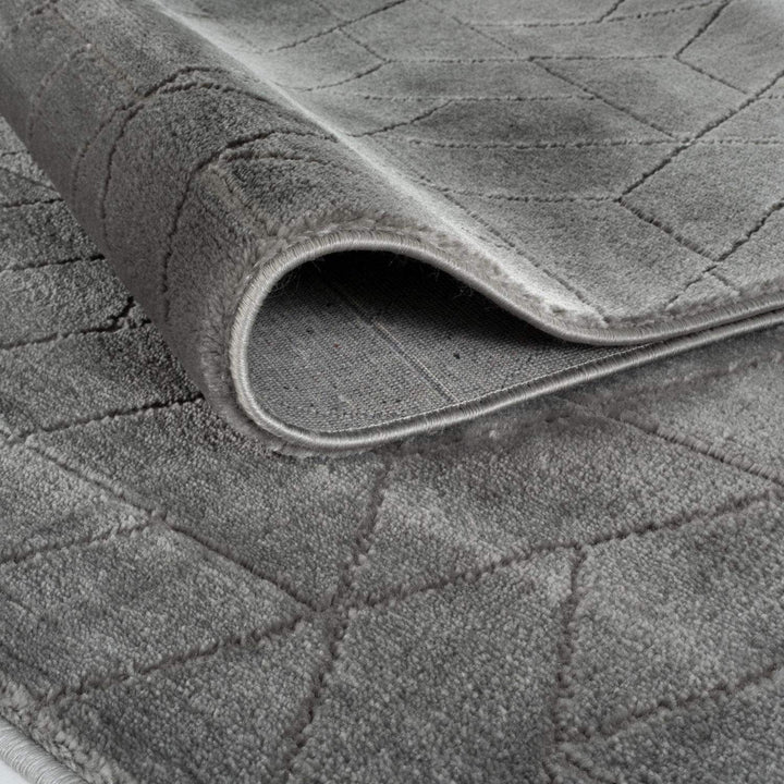 The Rugs Monolith Grey Area Rug | Soft & Stain-Resistant