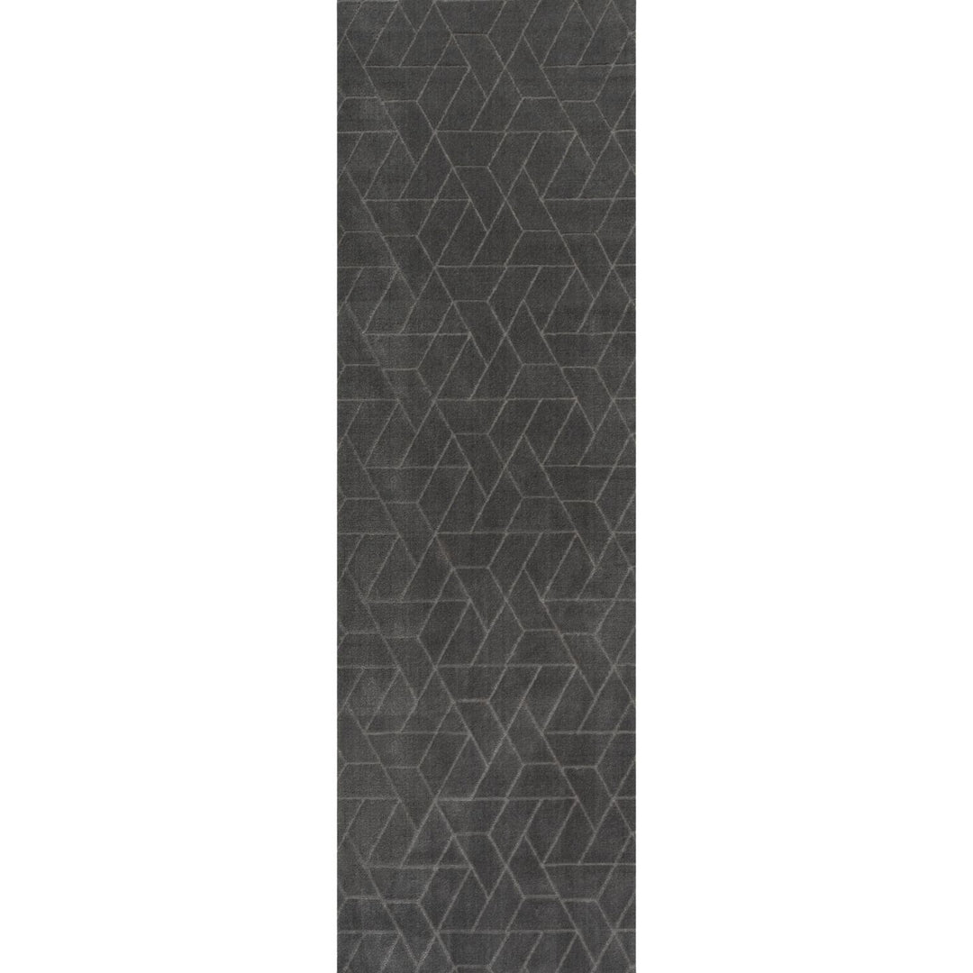 The Rugs Monolith Grey Area Rug | Soft & Stain-Resistant