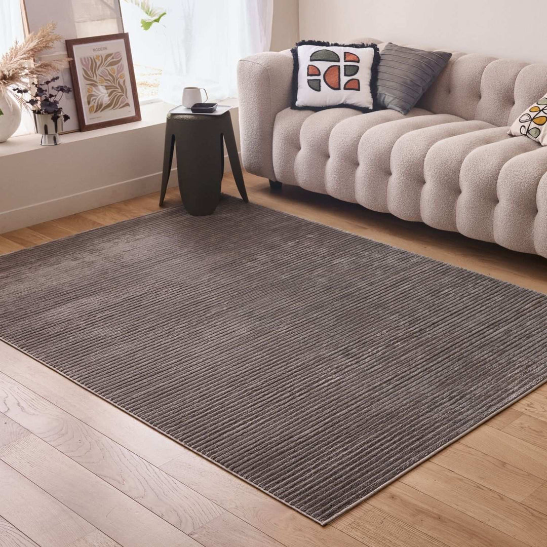 The Rugs Obsidian in Grey Area Rug | Durable Home Decor
