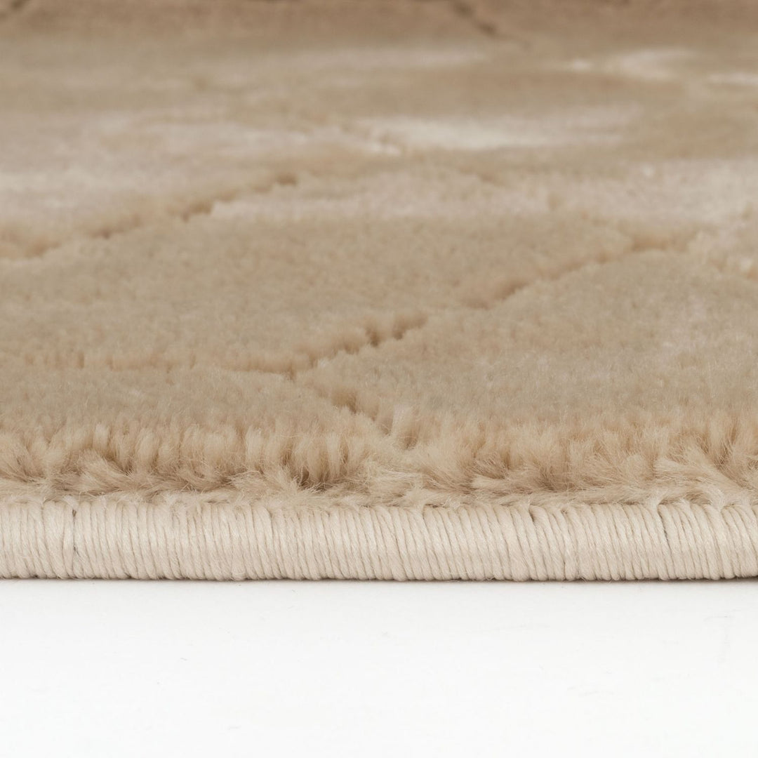The Rugs Prism Beige Area Rug | Soft & Durable Home Decor