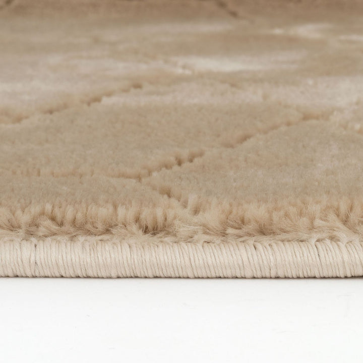 The Rugs Prism Beige Area Rug | Soft & Durable Home Decor