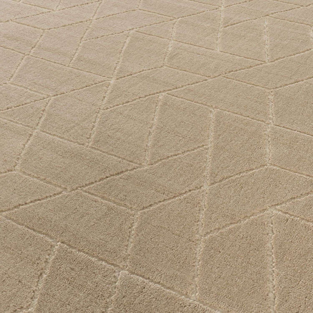 The Rugs Prism Beige Area Rug | Soft & Durable Home Decor