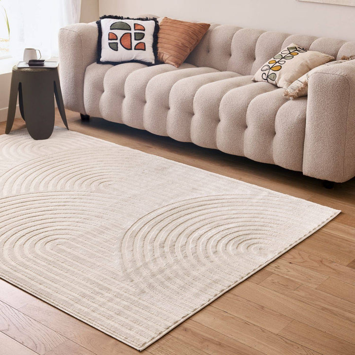 Strata Grey Rug  Soft & Durable, Non-shedding, Stain-resistant.