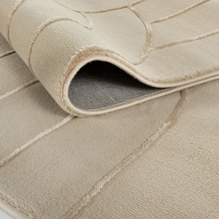 The Rugs Rug Sable Beige | Aura Collection | Soft & Durable