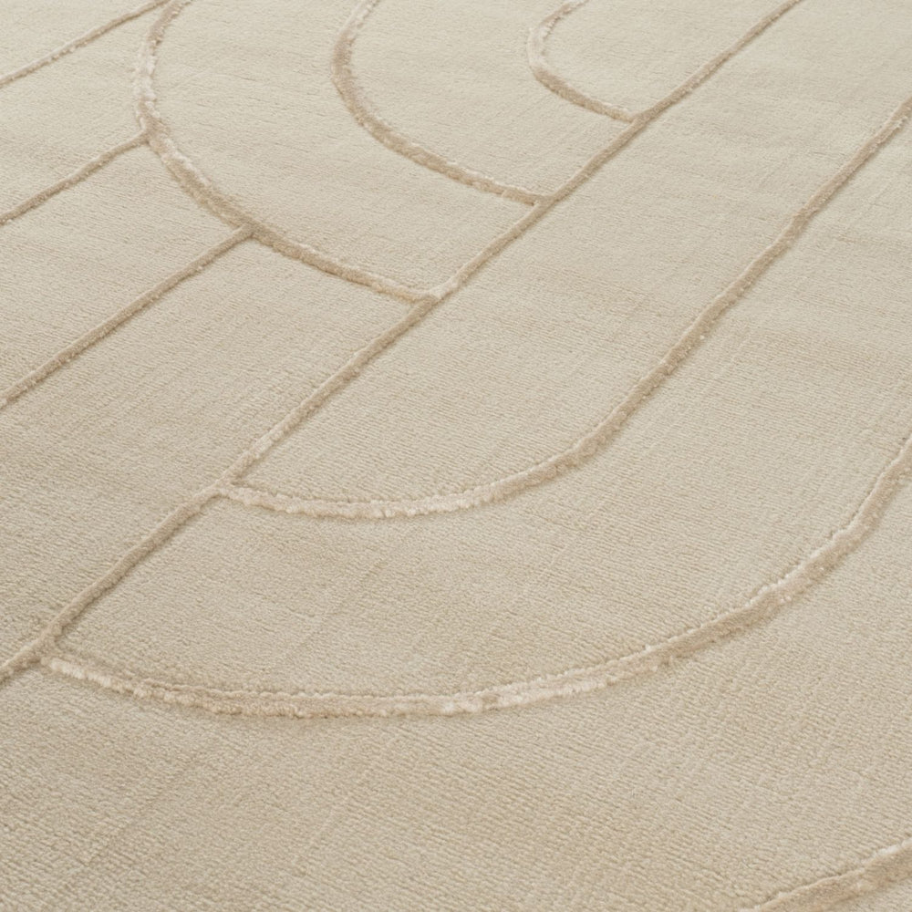 The Rugs Rug Sable Beige | Aura Collection | Soft & Durable